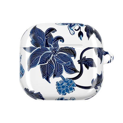 Blue Floral AirPod Case — Elegant Porcelain - Inspired Protective Case - DIGITAL X
