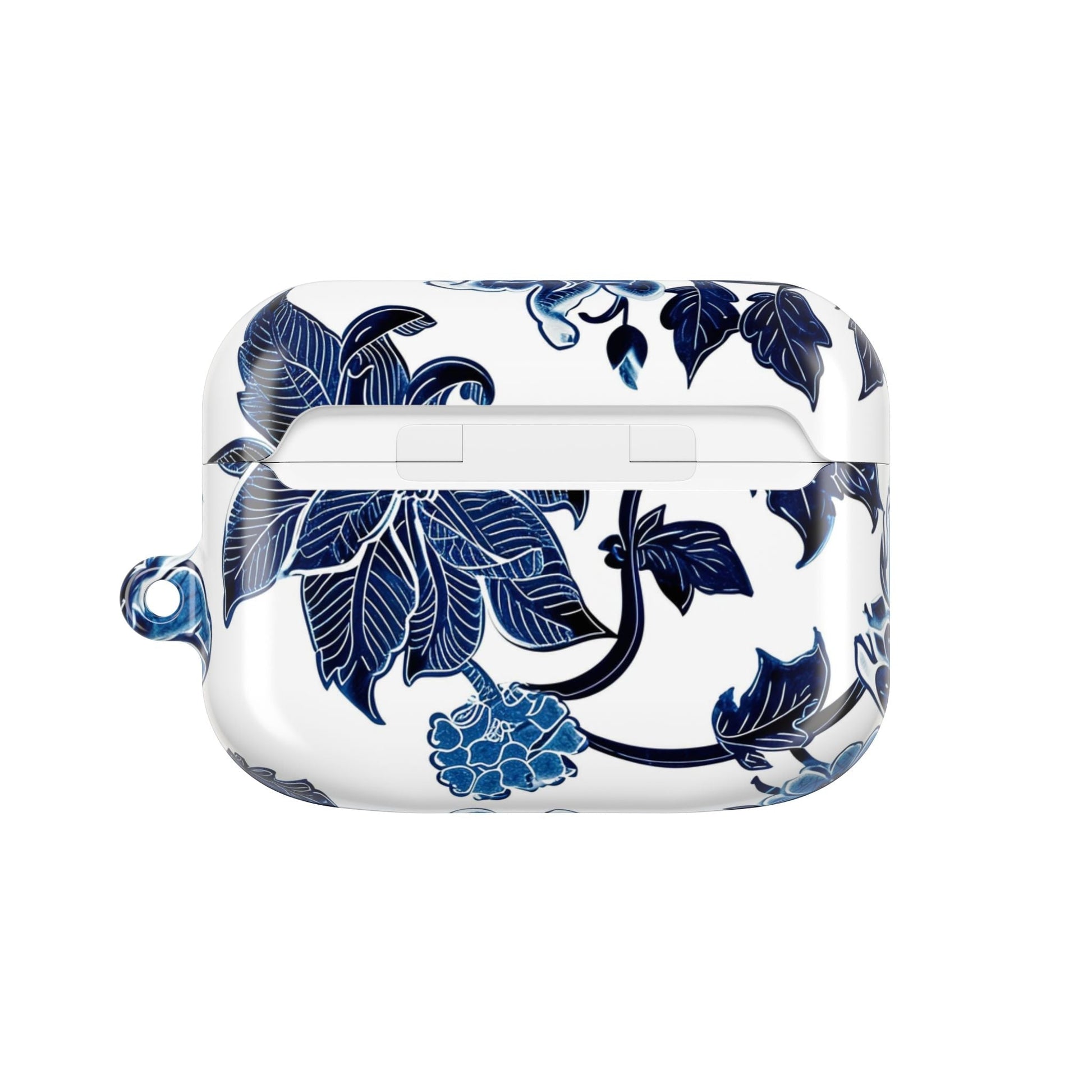 Blue Floral AirPod Case — Elegant Porcelain - Inspired Protective Case - DIGITAL X