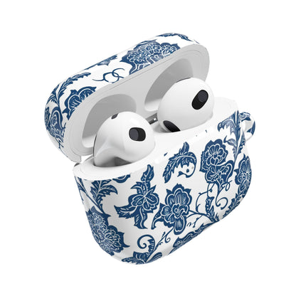 Blue Floral Porcelain AirPod Case - DIGITAL X