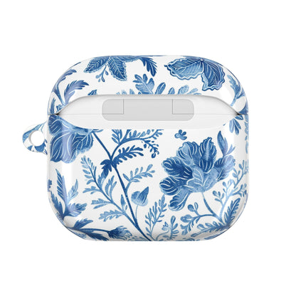 Blue Floral Porcelain AirPod Case - DIGITAL X