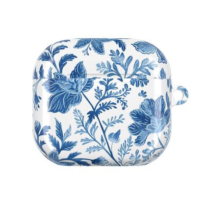 Blue Floral Porcelain AirPod Case - DIGITAL X