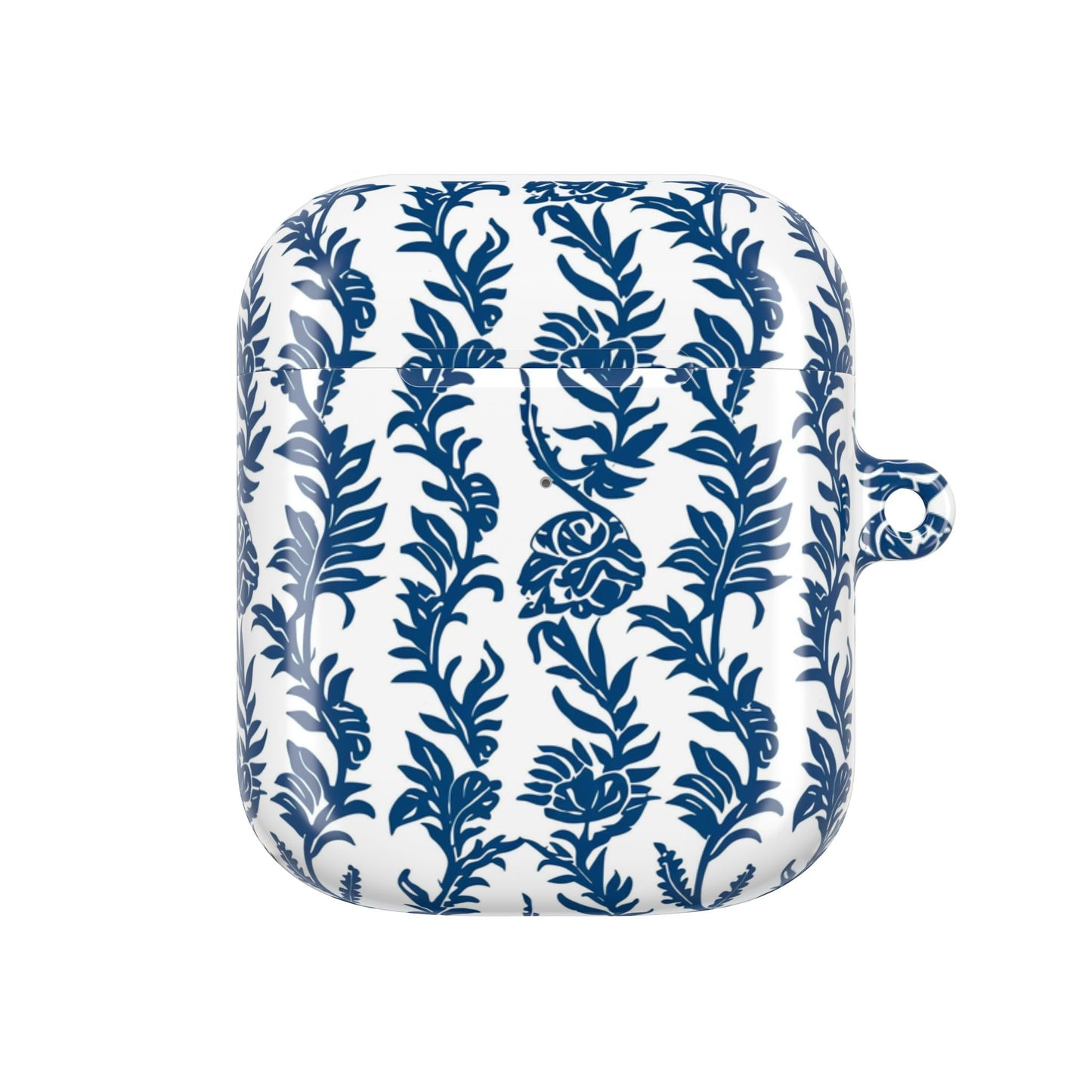 Blue Floral Porcelain AirPod Case - DIGITAL X