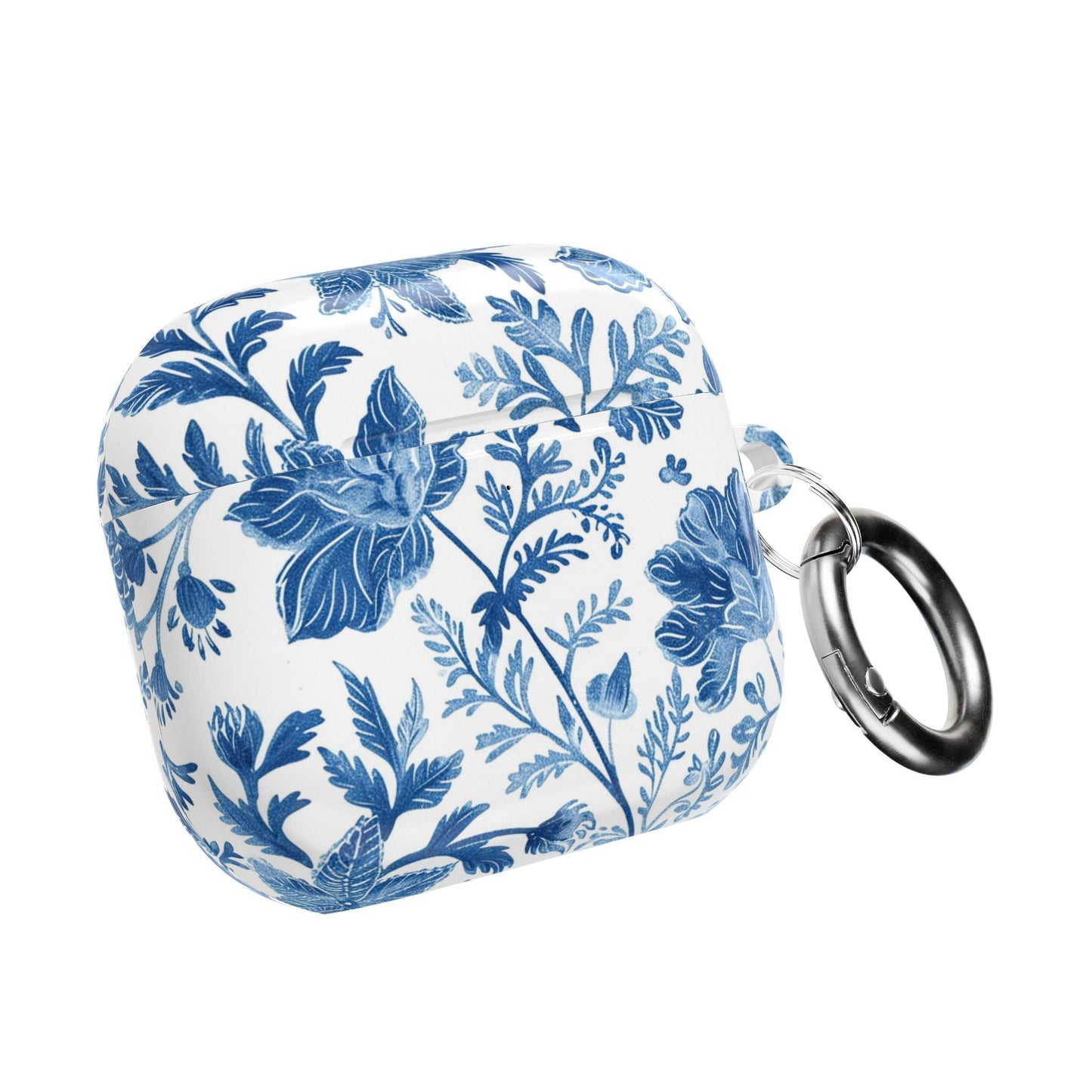 Blue Floral Porcelain AirPod Case - DIGITAL X