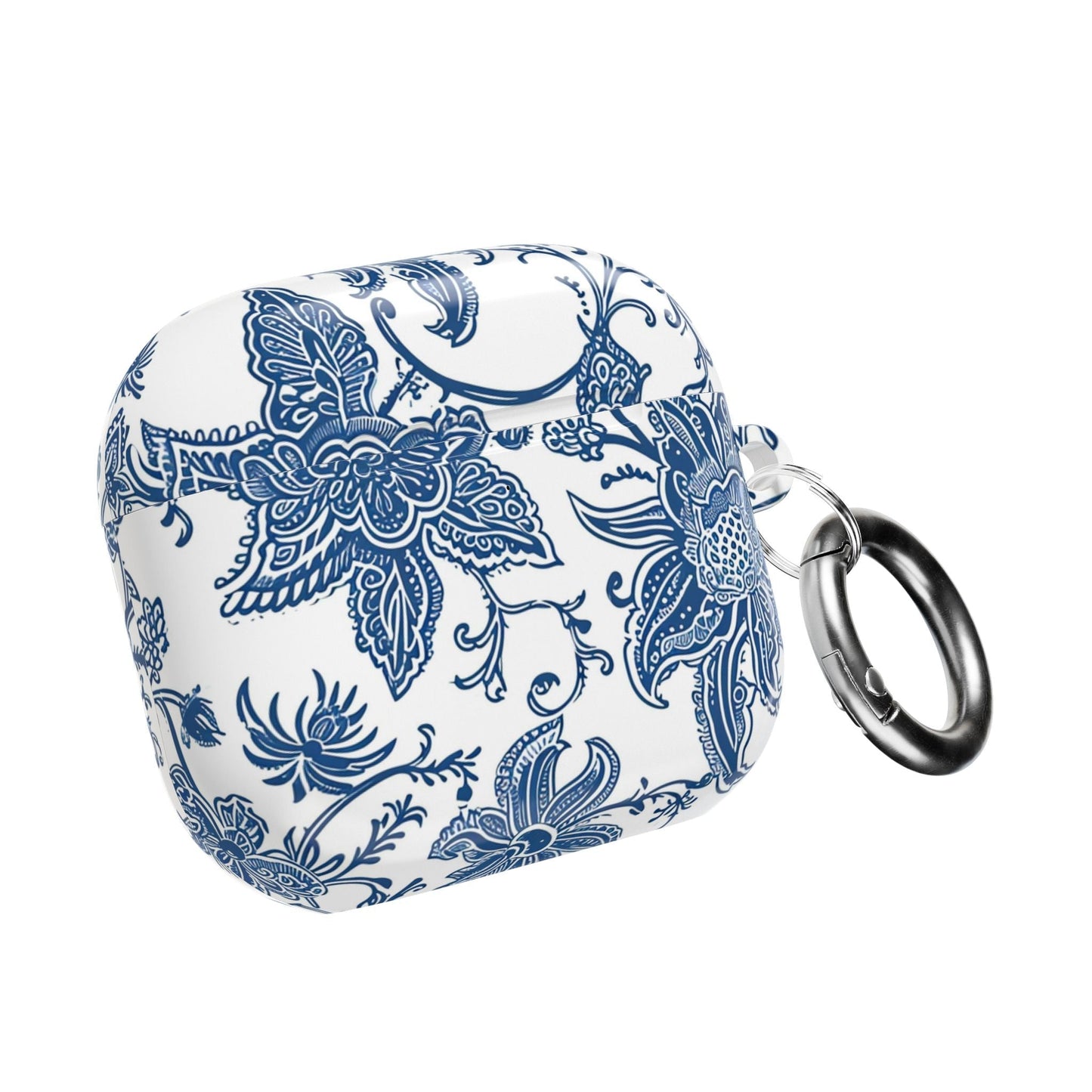 Blue Floral Porcelain AirPod Case - DIGITAL X
