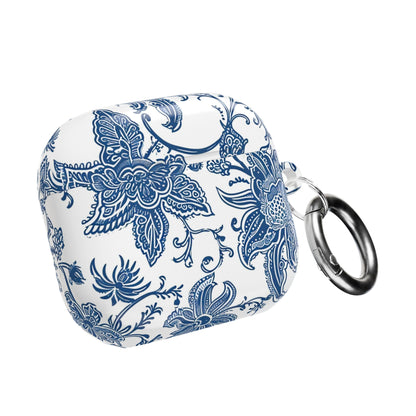 Blue Floral Porcelain AirPod Case - DIGITAL X