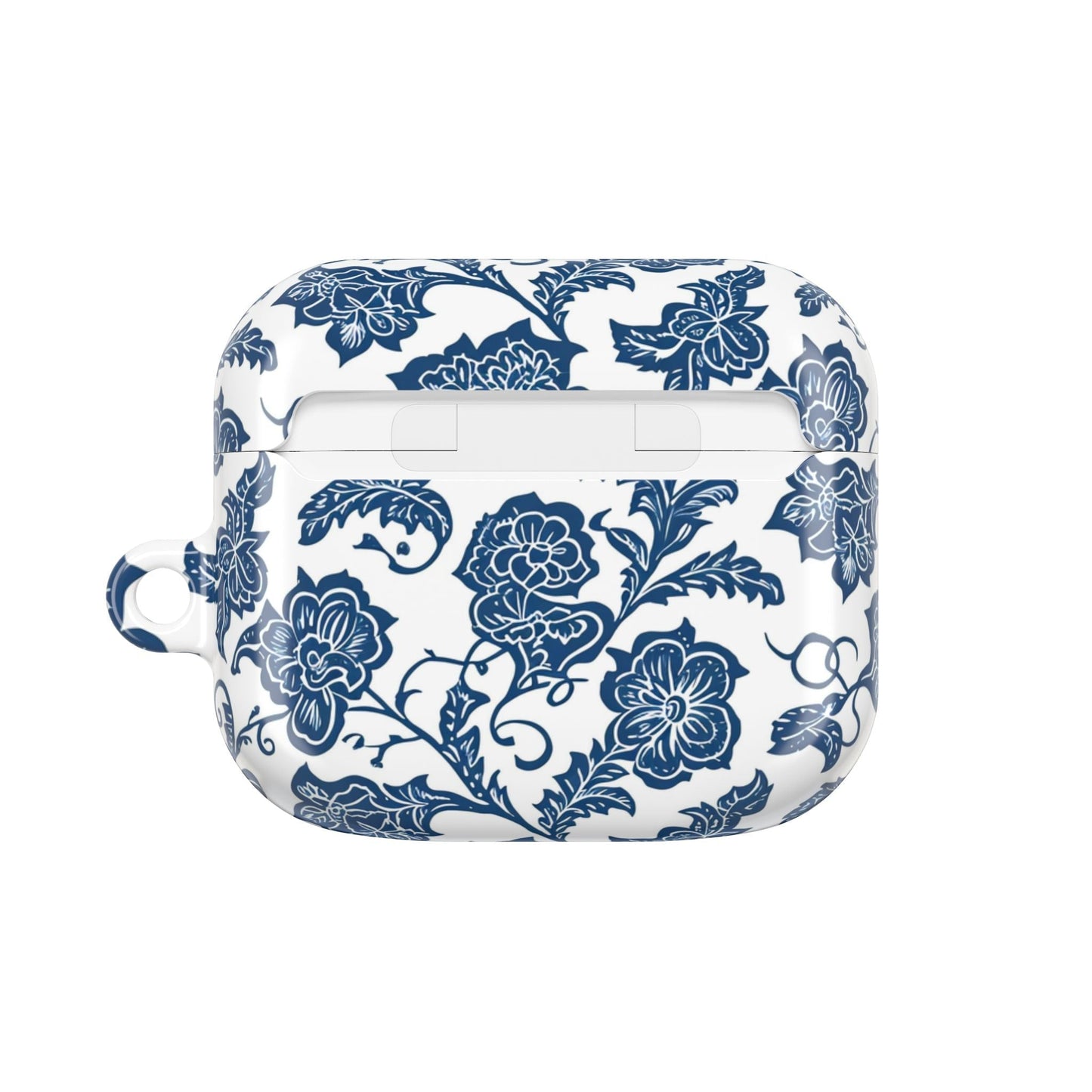 Blue Floral Porcelain AirPod Case - DIGITAL X