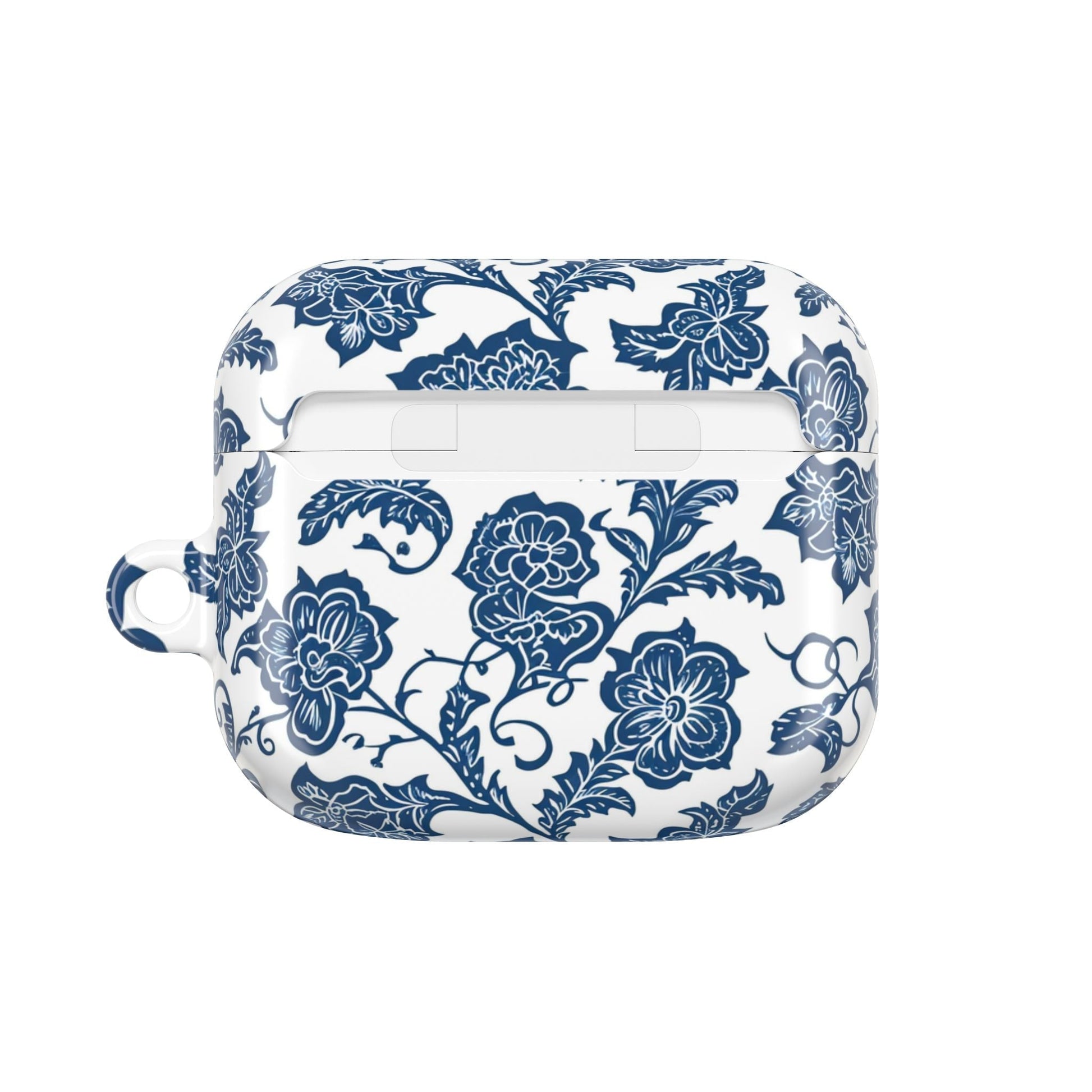 Blue Floral Porcelain AirPod Case - DIGITAL X