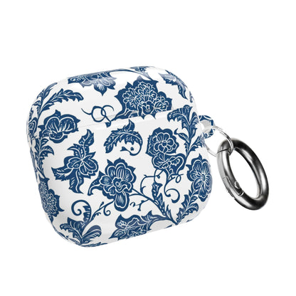 Blue Floral Porcelain AirPod Case - DIGITAL X