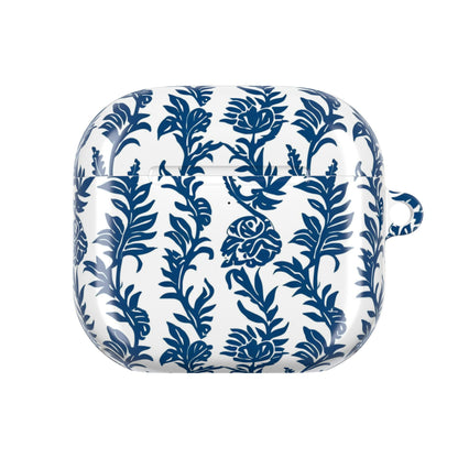 Blue Floral Porcelain AirPod Case - DIGITAL X