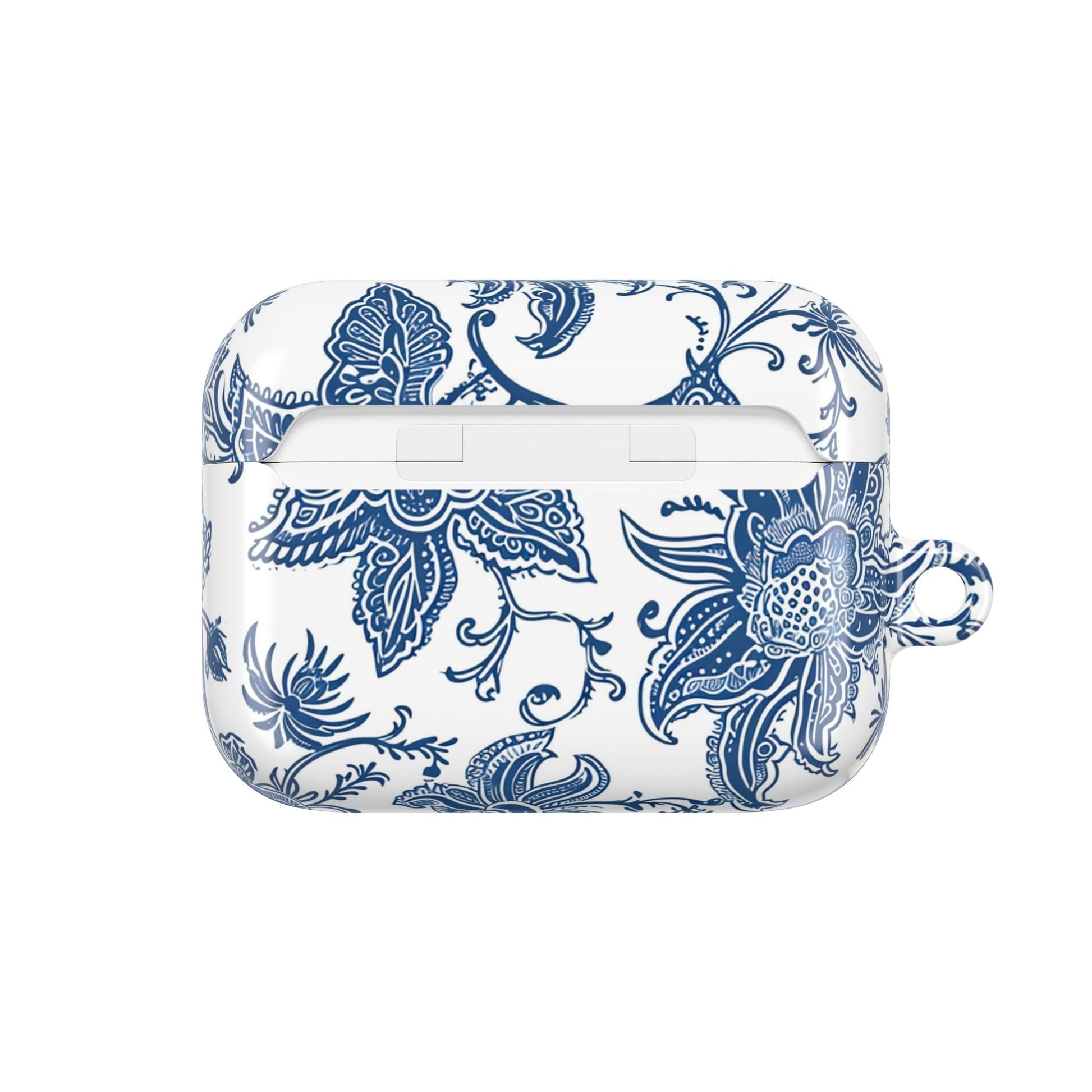 Blue Floral Porcelain AirPod Case - DIGITAL X