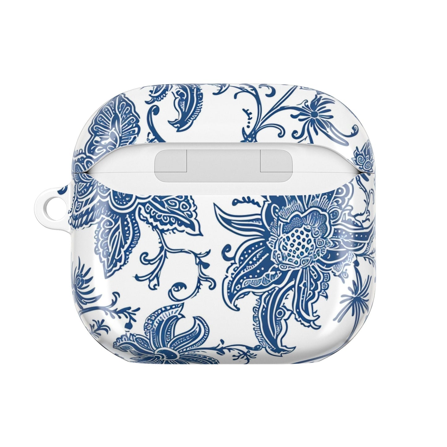 Blue Floral Porcelain AirPod Case - DIGITAL X