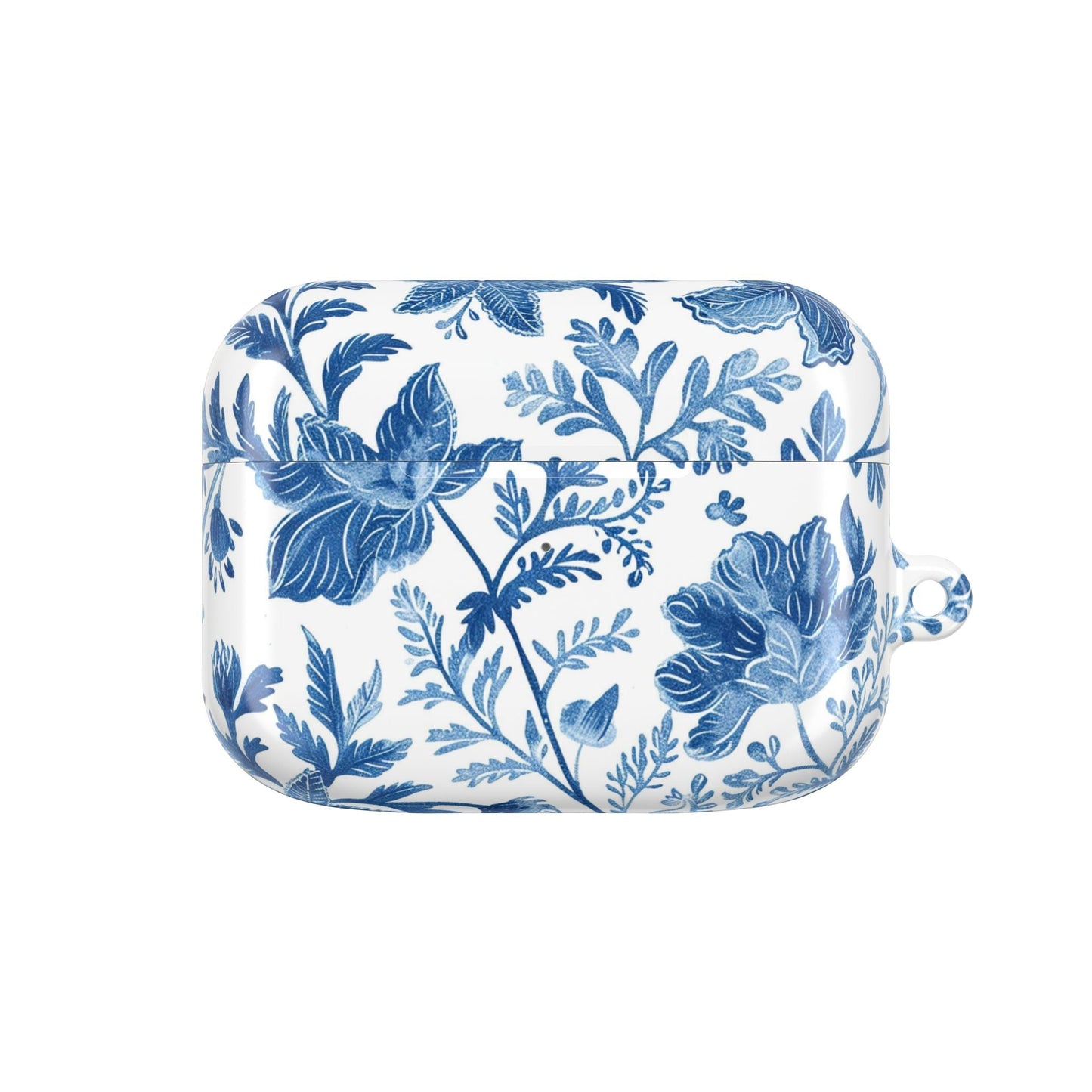 Blue Floral Porcelain AirPod Case - DIGITAL X