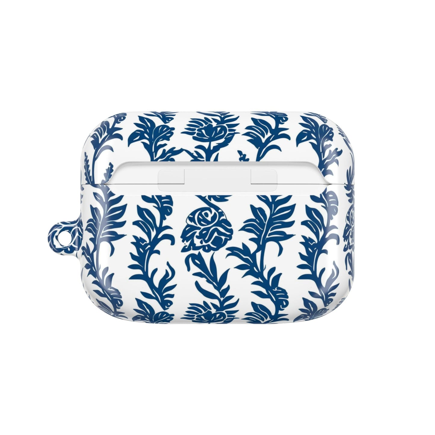 Blue Floral Porcelain AirPod Case - DIGITAL X