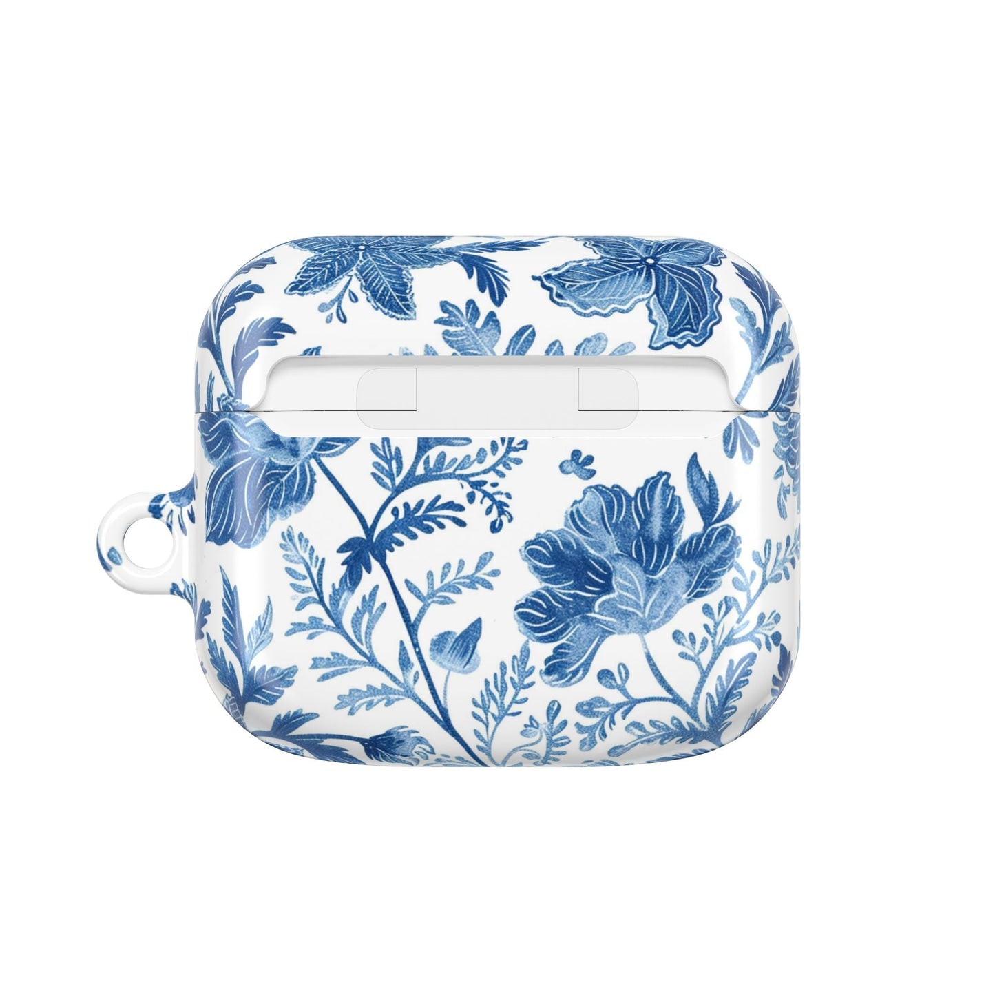 Blue Floral Porcelain AirPod Case - DIGITAL X