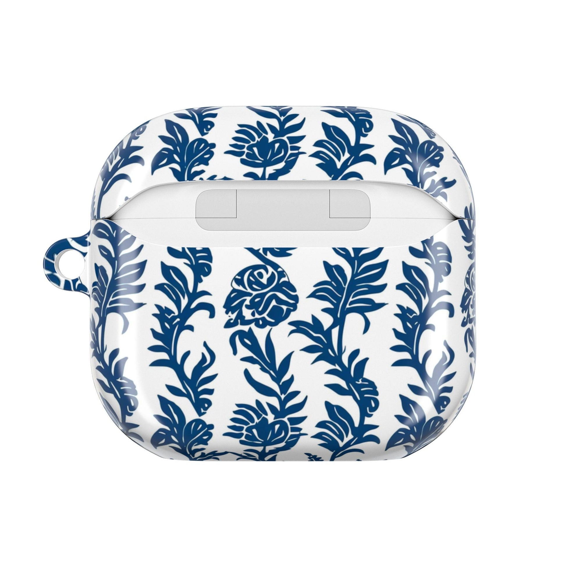 Blue Floral Porcelain AirPod Case - DIGITAL X