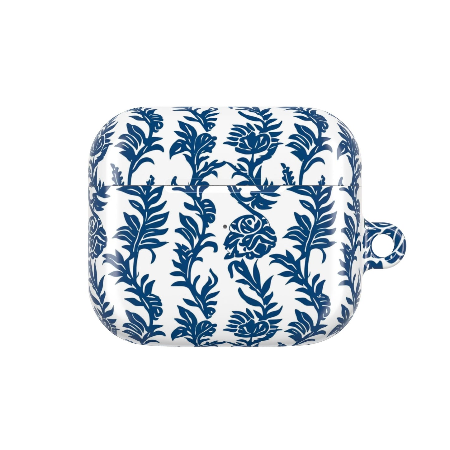 Blue Floral Porcelain AirPod Case - DIGITAL X