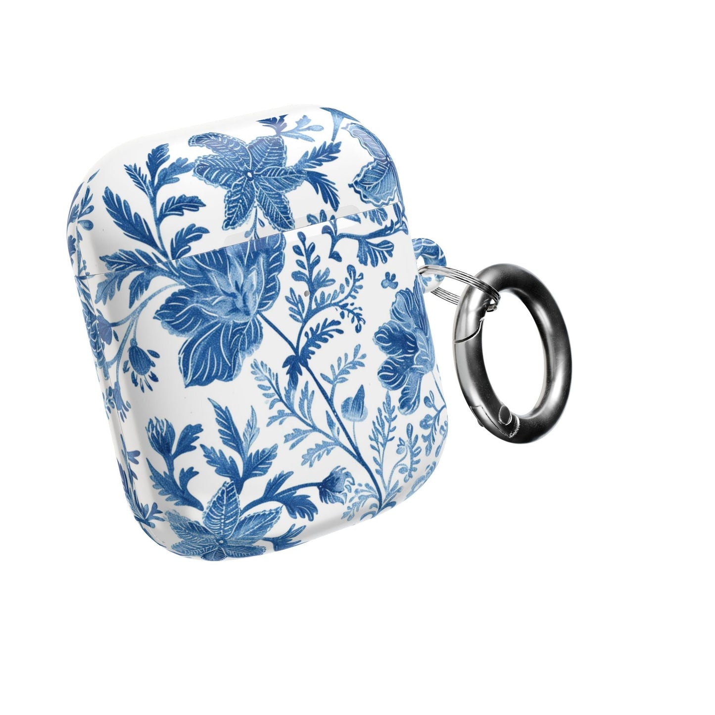 Blue Floral Porcelain AirPod Case - DIGITAL X