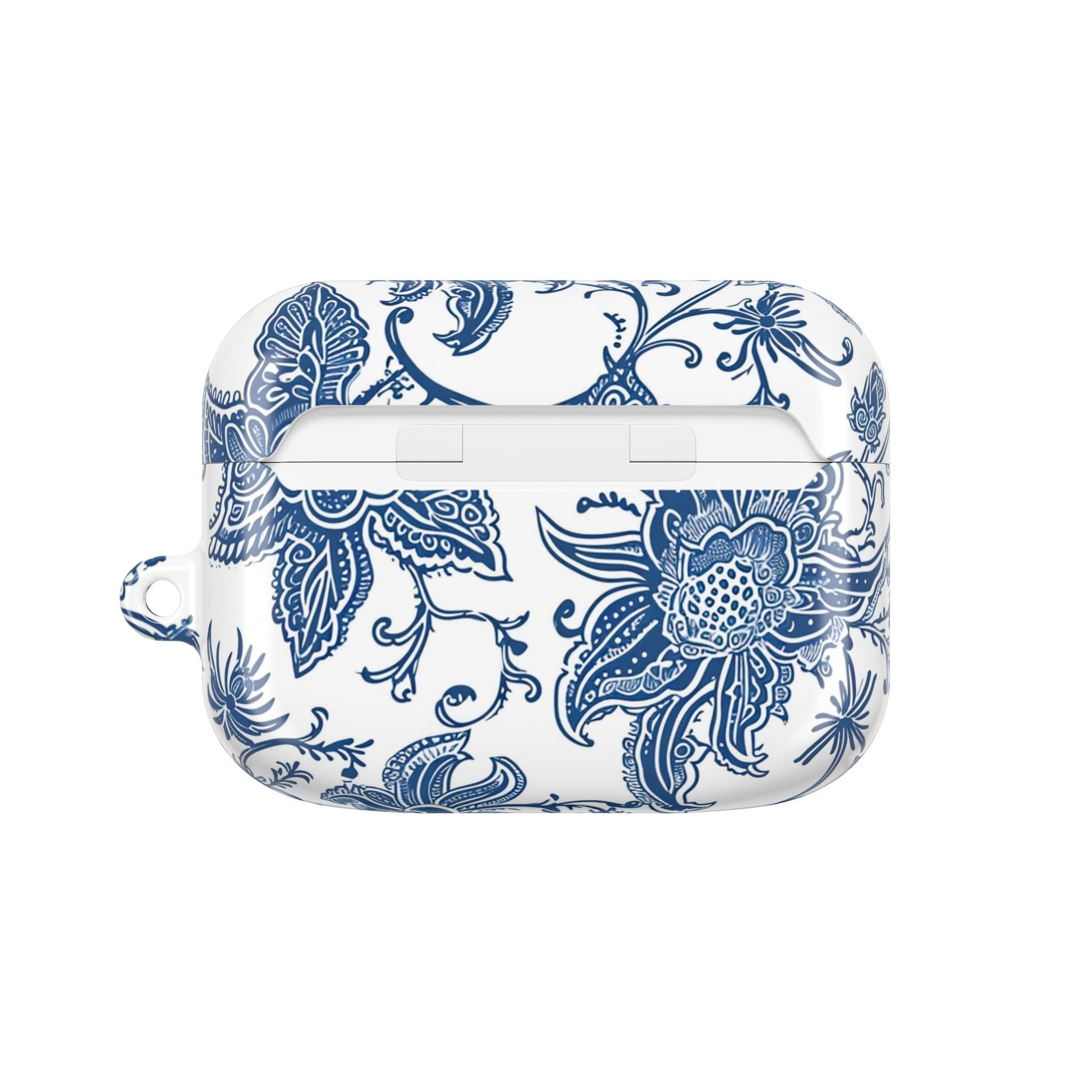 Blue Floral Porcelain AirPod Case - DIGITAL X