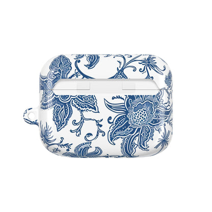 Blue Floral Porcelain AirPod Case - DIGITAL X