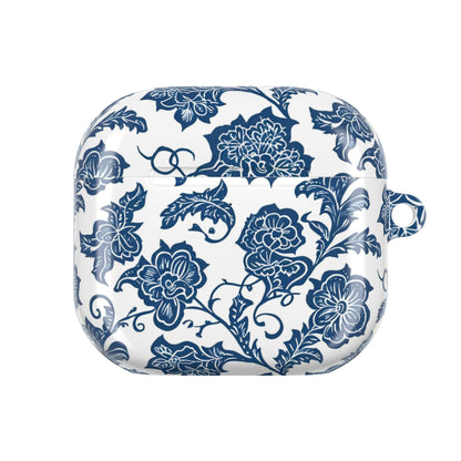 Blue Floral Porcelain AirPod Case - DIGITAL X