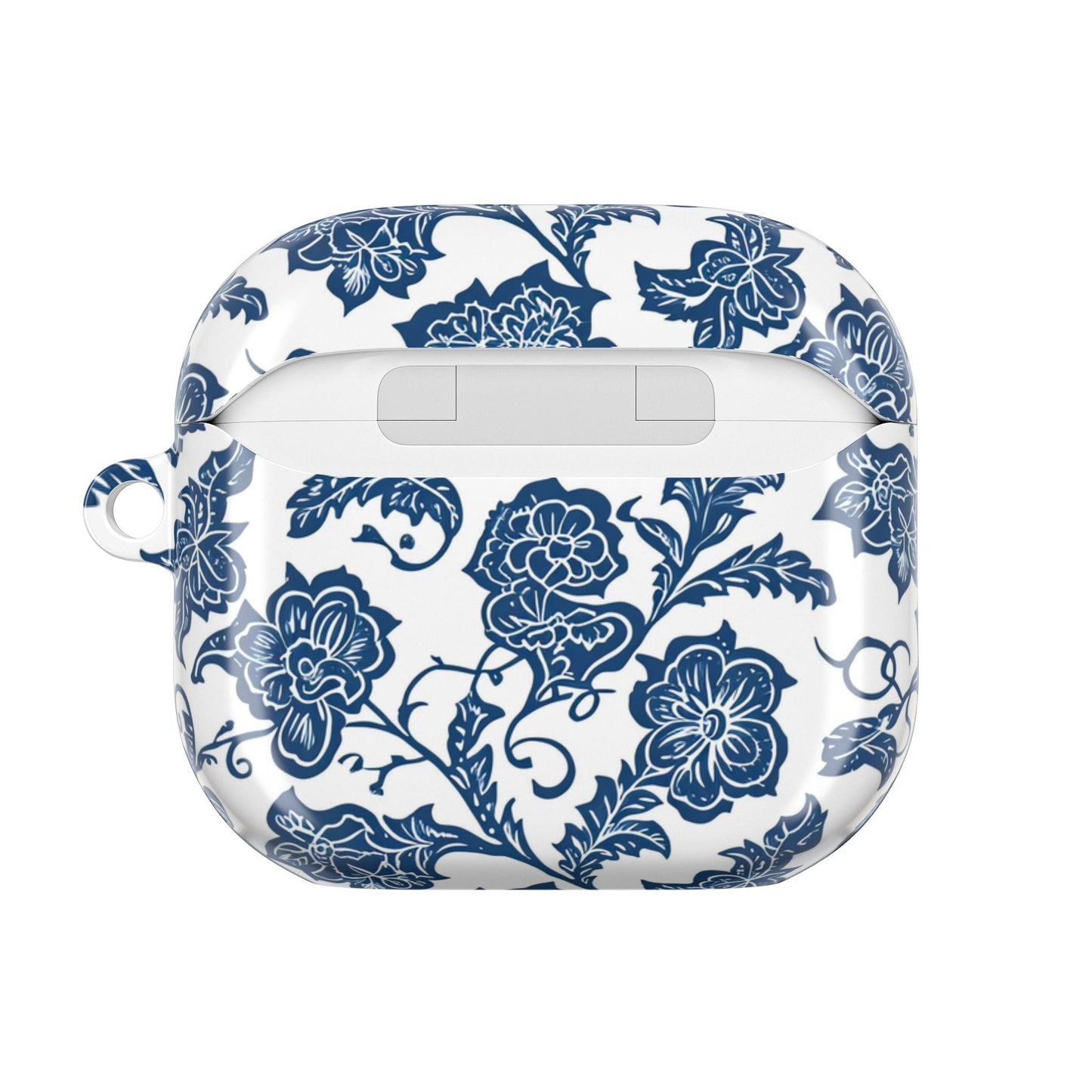 Blue Floral Porcelain AirPod Case - DIGITAL X