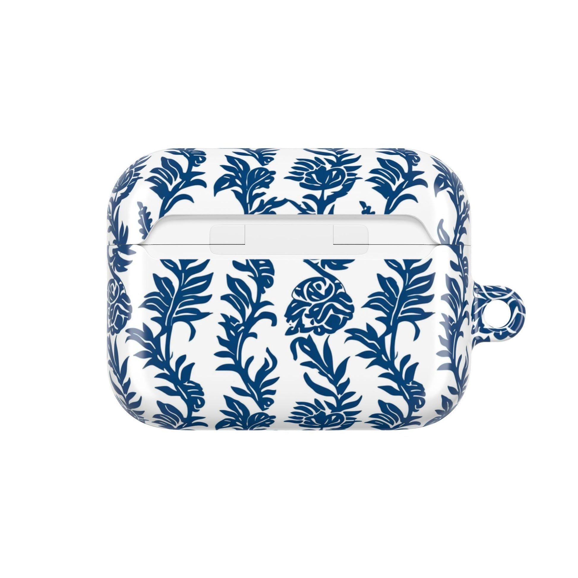 Blue Floral Porcelain AirPod Case - DIGITAL X