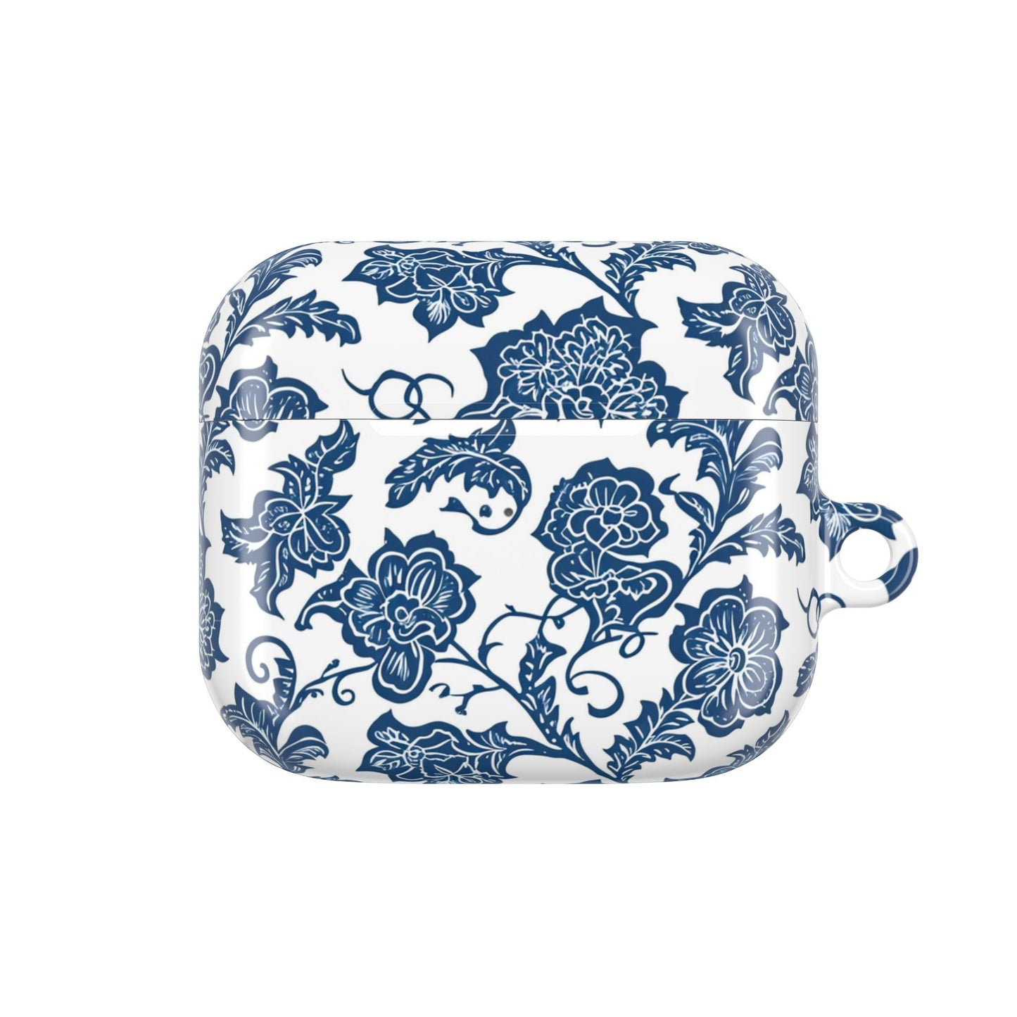 Blue Floral Porcelain AirPod Case - DIGITAL X