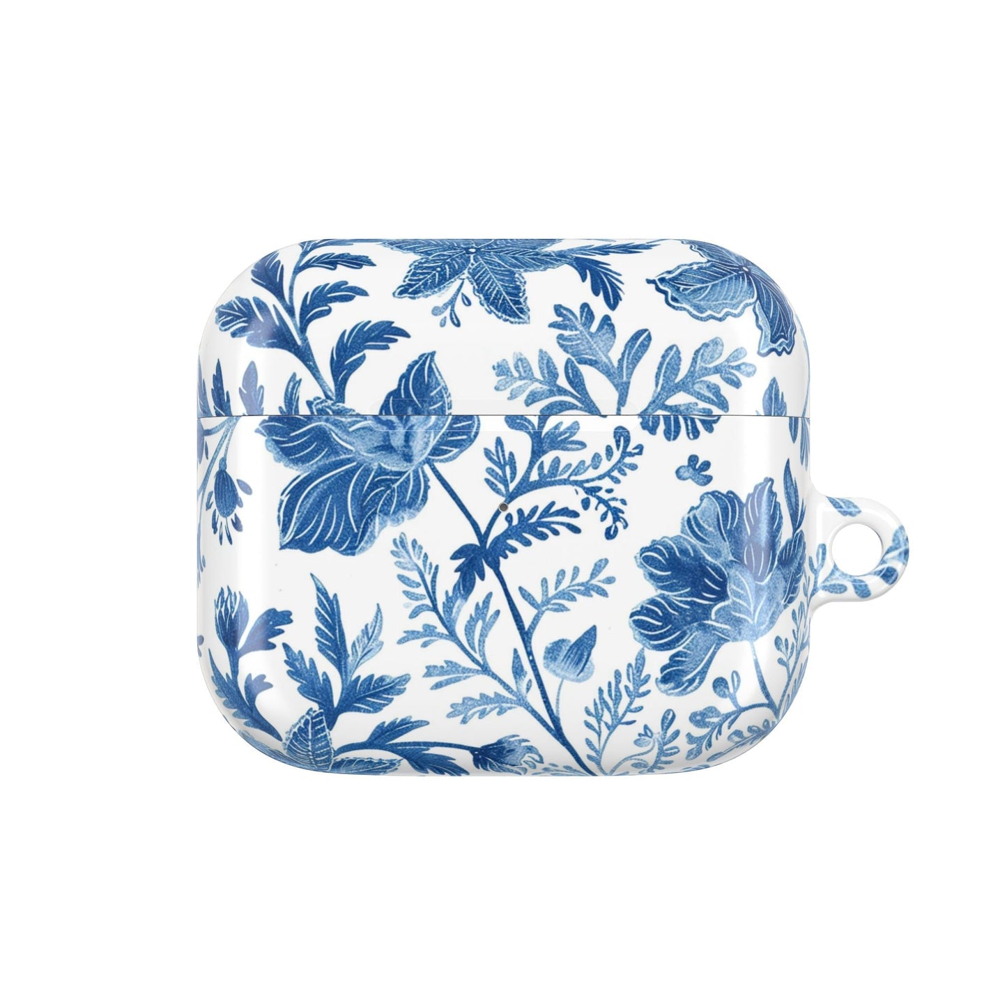 Blue Floral Porcelain AirPod Case - DIGITAL X