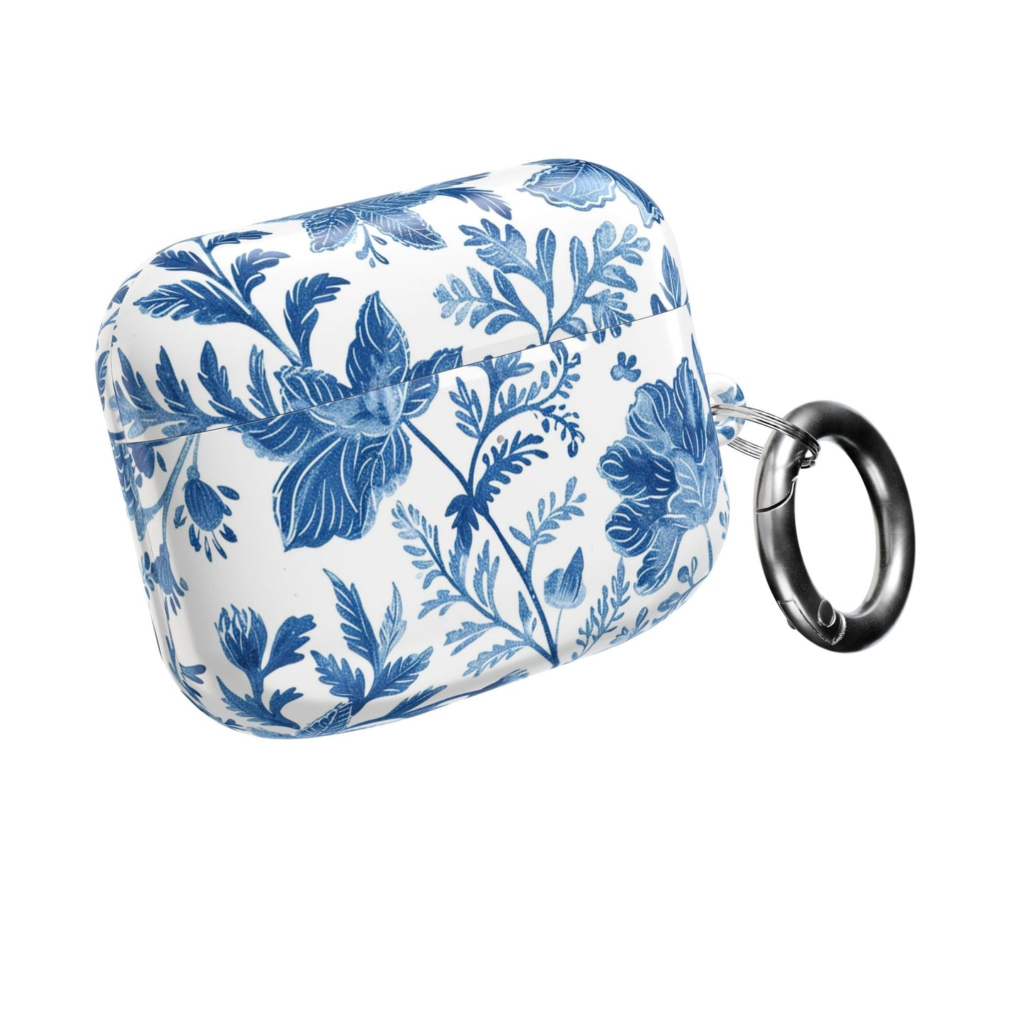 Blue Floral Porcelain AirPod Case - DIGITAL X
