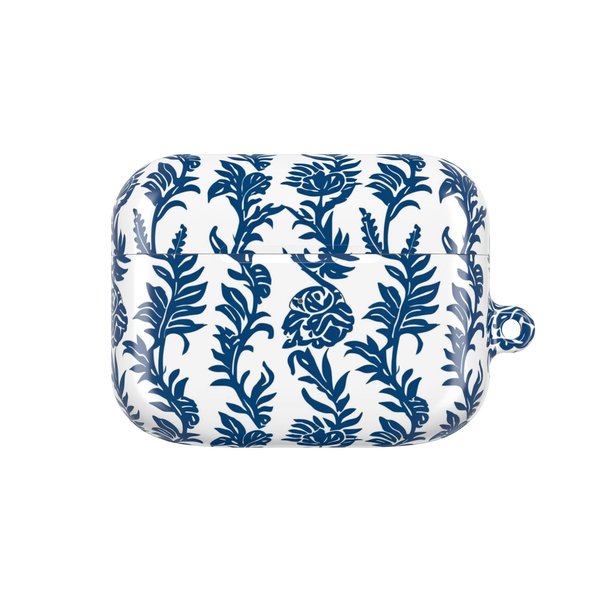 Blue Floral Porcelain AirPod Case - DIGITAL X