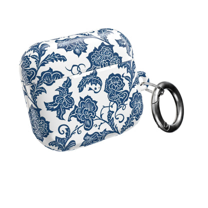 Blue Floral Porcelain AirPod Case - DIGITAL X