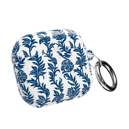 Blue Floral Porcelain AirPod Case - DIGITAL X