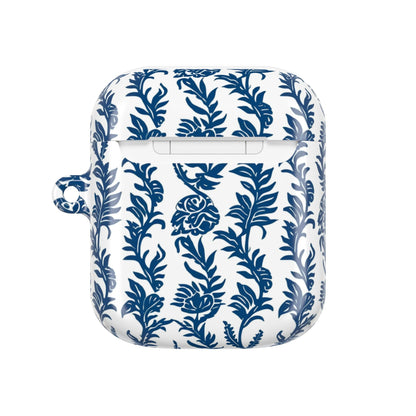 Blue Floral Porcelain AirPod Case - DIGITAL X
