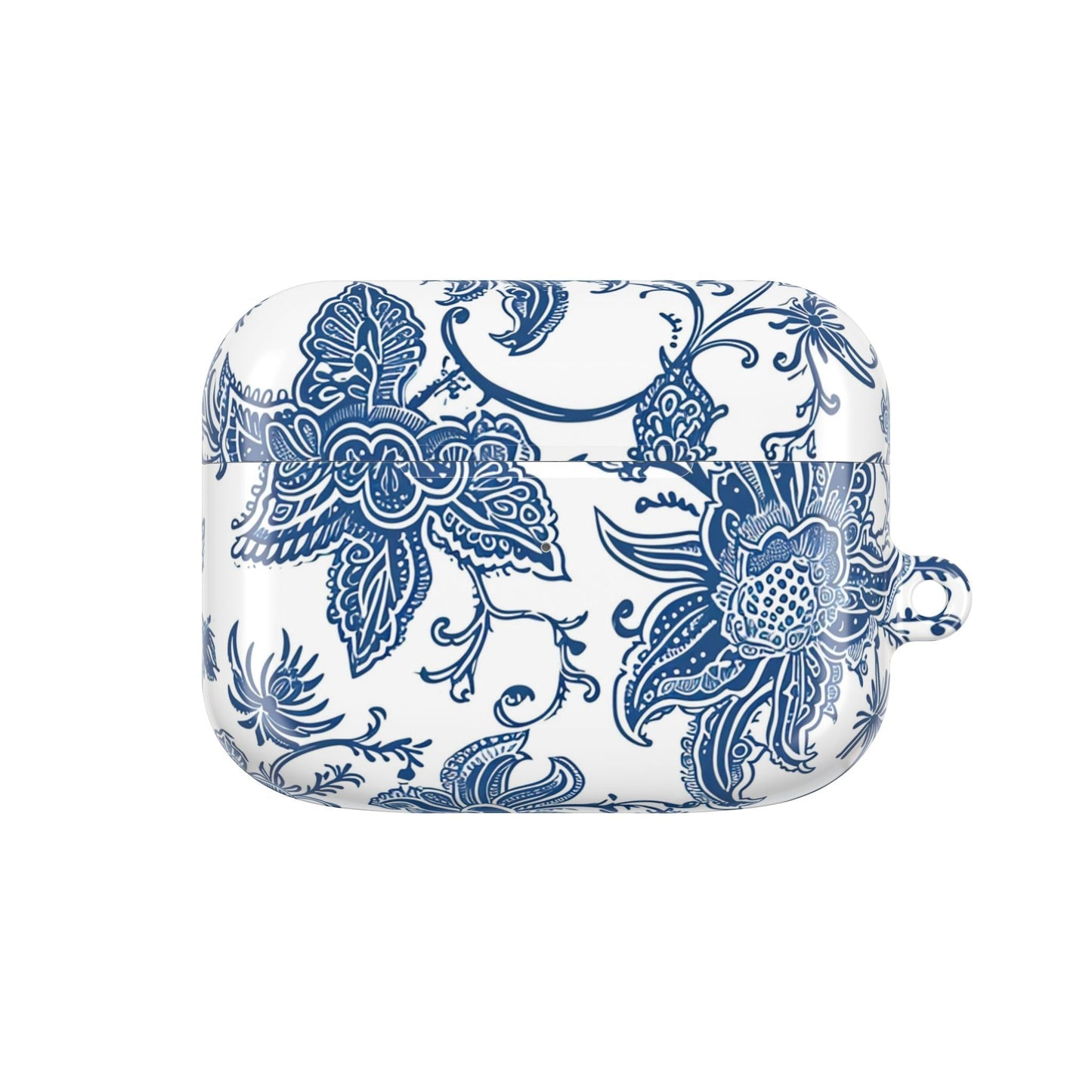 Blue Floral Porcelain AirPod Case - DIGITAL X