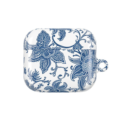 Blue Floral Porcelain AirPod Case - DIGITAL X