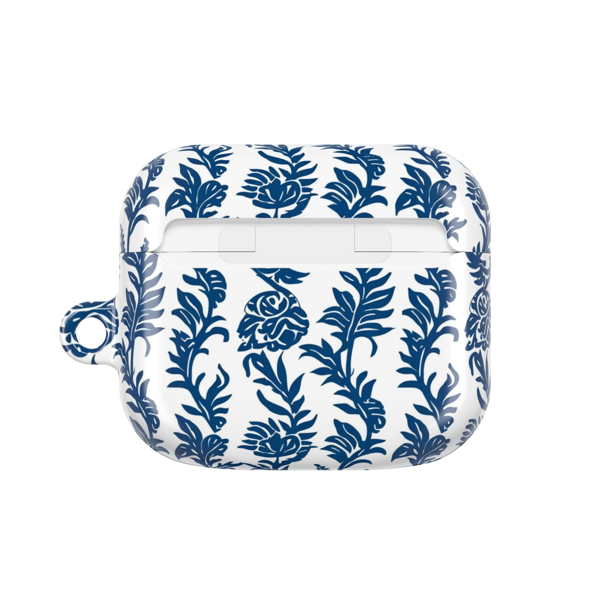 Blue Floral Porcelain AirPod Case - DIGITAL X