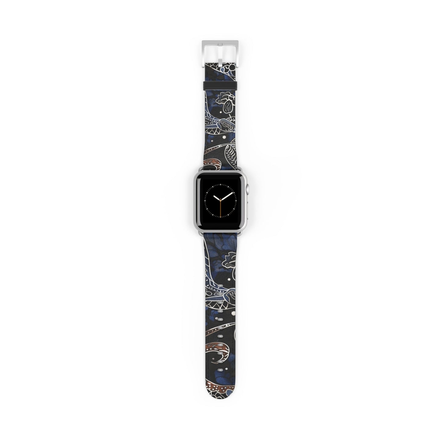Celestial Floral Watch Band – Night Sky Garden Apple Watch Strap - DIGITAL X