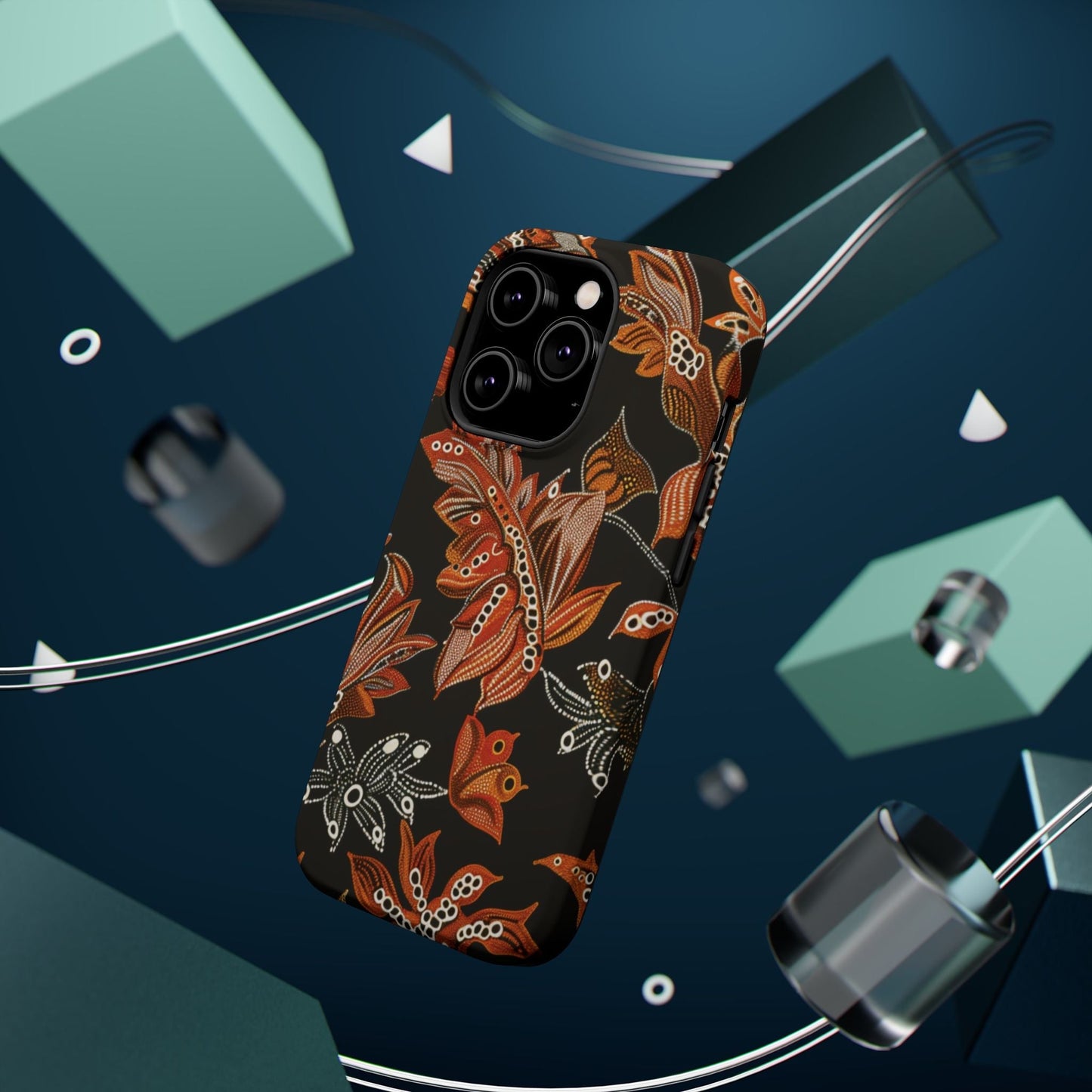 Floral Autumn Leaves Phone Case — Magnetic Impact - Resistant - DIGITAL X