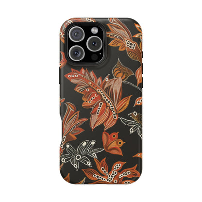 Floral Autumn Leaves Phone Case — Magnetic Impact - Resistant - DIGITAL X