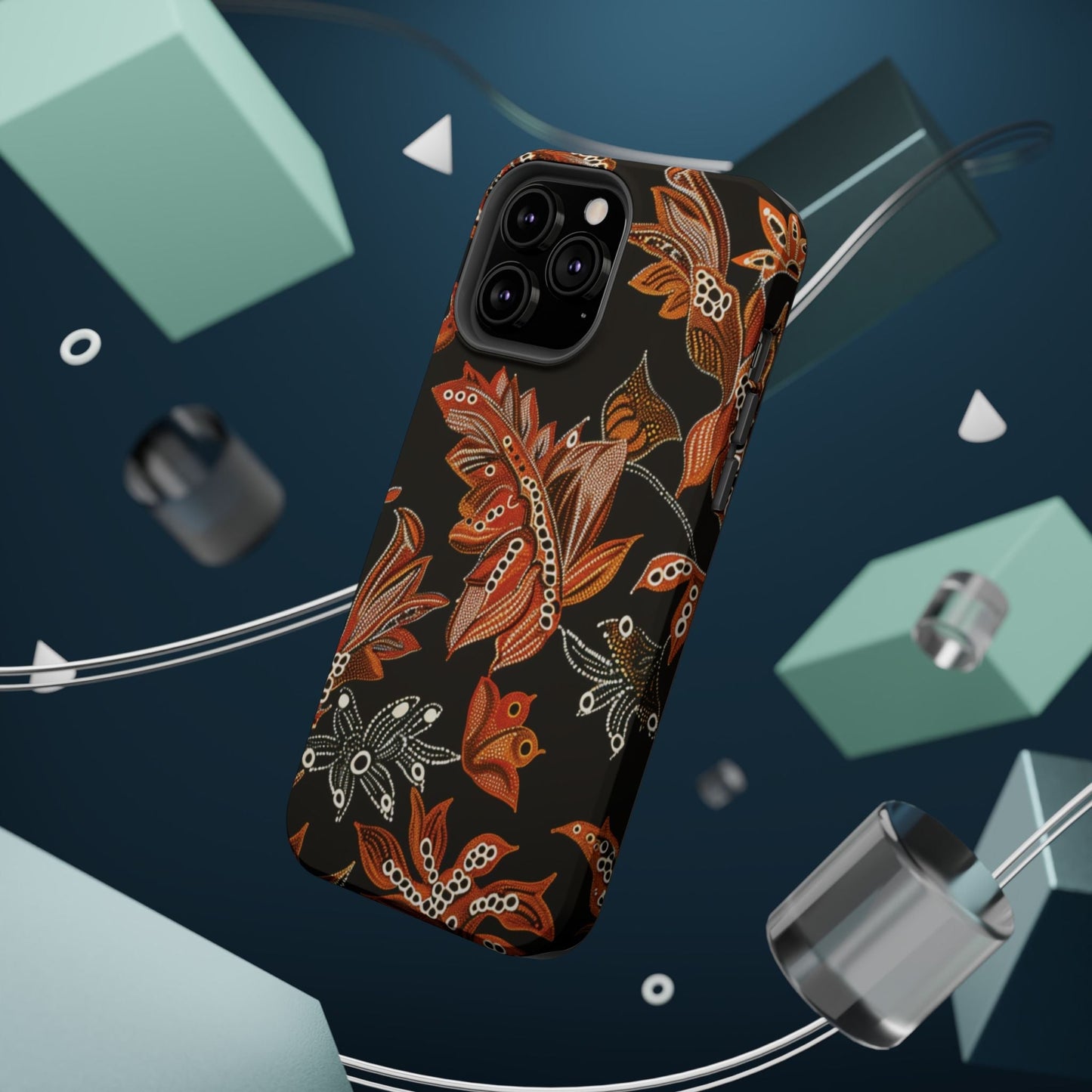 Floral Autumn Leaves Phone Case — Magnetic Impact - Resistant - DIGITAL X