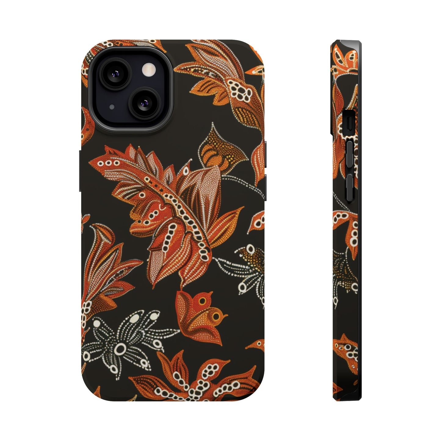 Floral Autumn Leaves Phone Case — Magnetic Impact - Resistant - DIGITAL X