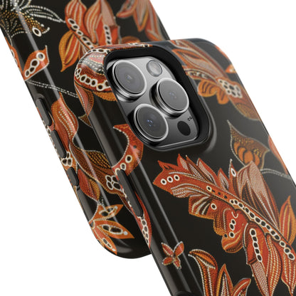 Floral Autumn Leaves Phone Case — Magnetic Impact - Resistant - DIGITAL X
