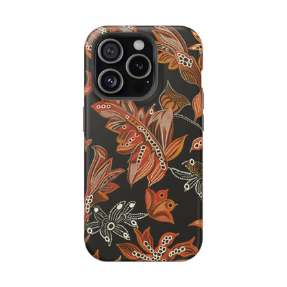 Floral Autumn Leaves Phone Case — Magnetic Impact - Resistant - DIGITAL X