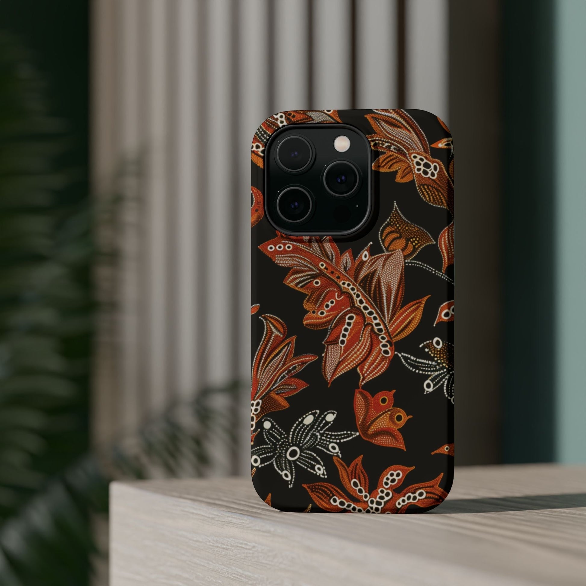 Floral Autumn Leaves Phone Case — Magnetic Impact - Resistant - DIGITAL X