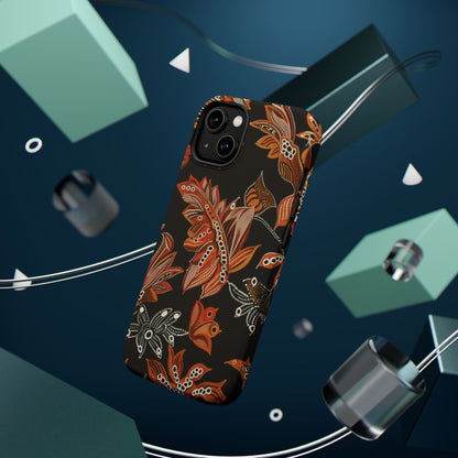 Floral Autumn Leaves Phone Case — Magnetic Impact - Resistant - DIGITAL X