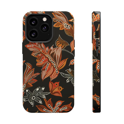 Floral Autumn Leaves Phone Case — Magnetic Impact - Resistant - DIGITAL X