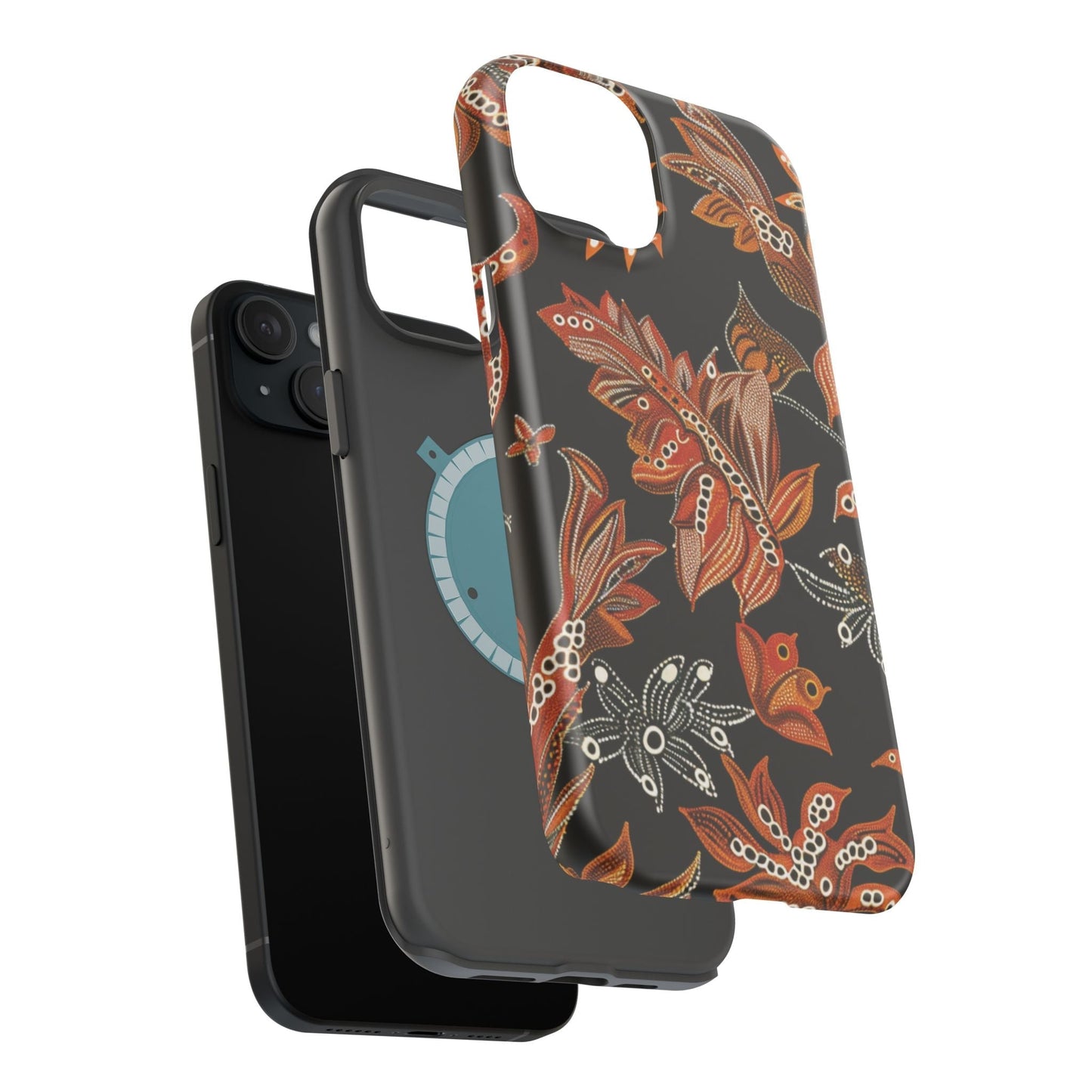 Floral Autumn Leaves Phone Case — Magnetic Impact - Resistant - DIGITAL X