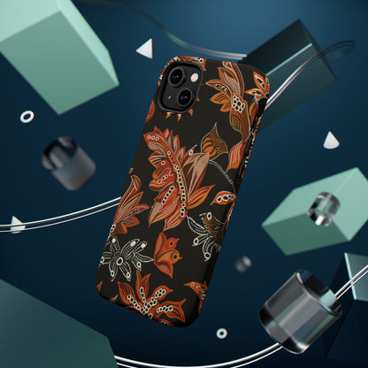 Floral Autumn Leaves Phone Case — Magnetic Impact - Resistant - DIGITAL X