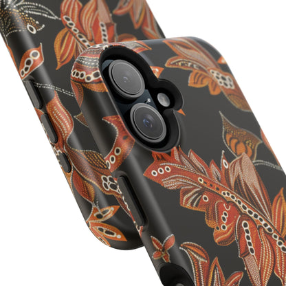 Floral Autumn Leaves Phone Case — Magnetic Impact - Resistant - DIGITAL X
