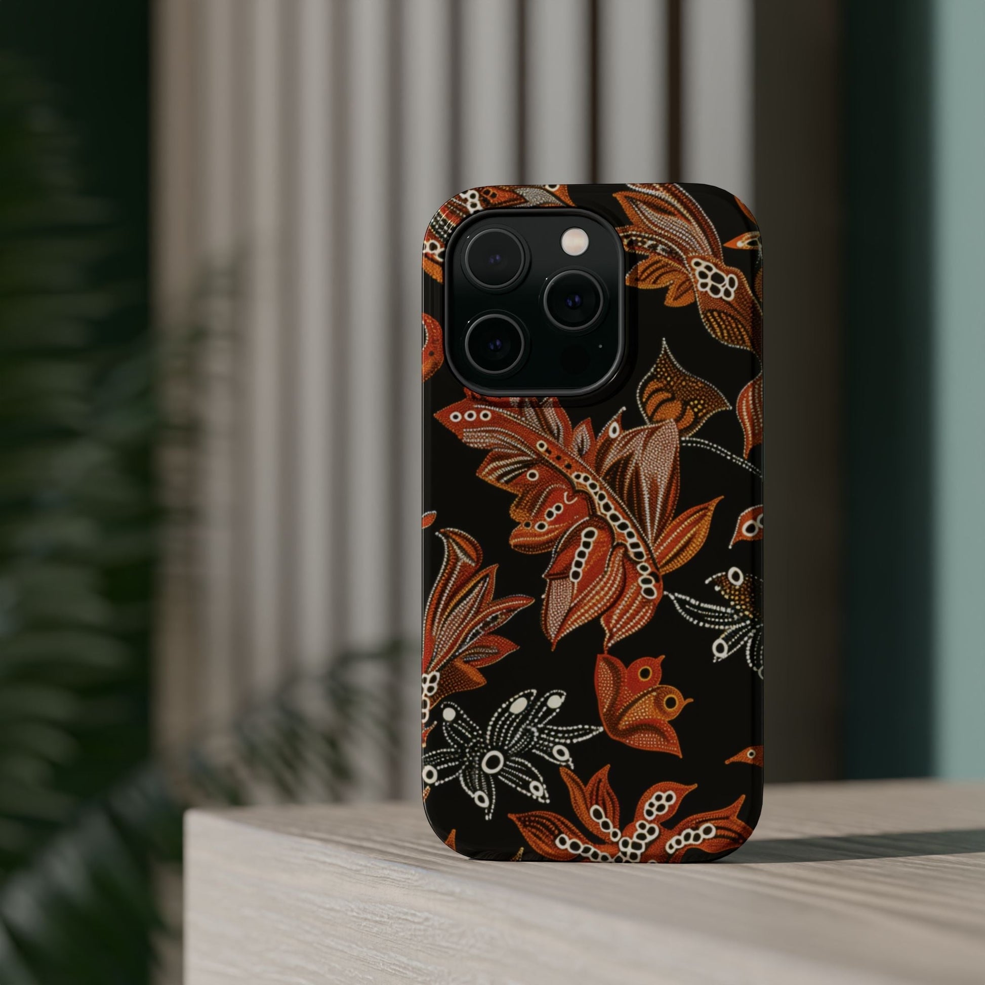 Floral Autumn Leaves Phone Case — Magnetic Impact - Resistant - DIGITAL X